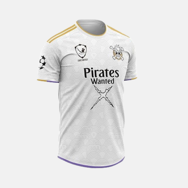 Maillot de Foot Luffy Gear 5 - L'Éveil du Dieu Soleil