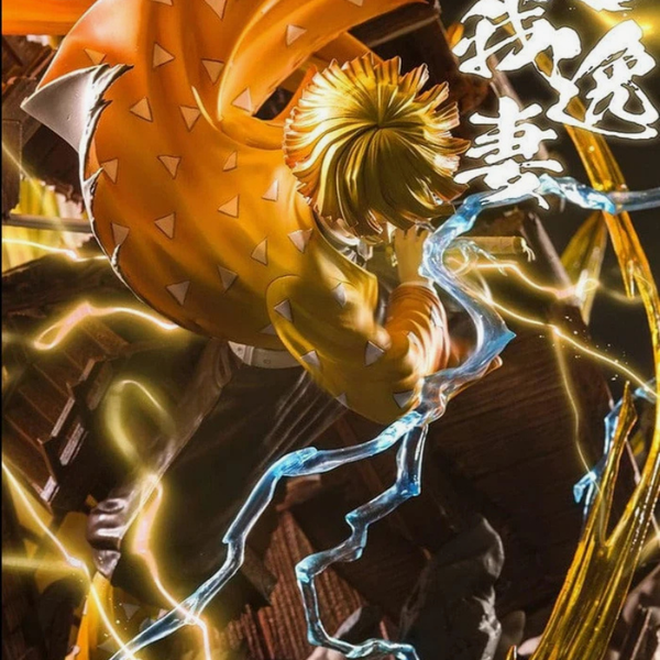 Figurine Collector en Resine Zenitsu Agatsuma