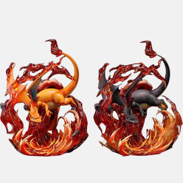 Figurine Dracaufeu classic et shiny