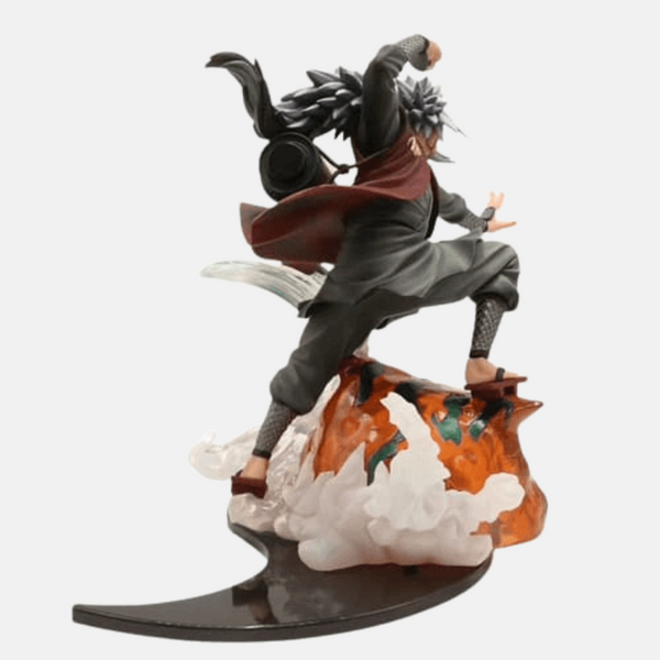 Ensemble de collection Naruto avec fond blanc stylisé