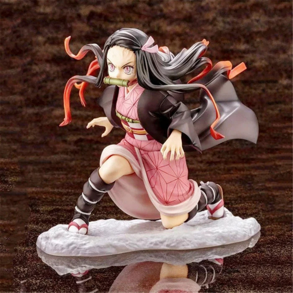 Figurine Nezuko Kamado – Fureur Hivernale sur Neige