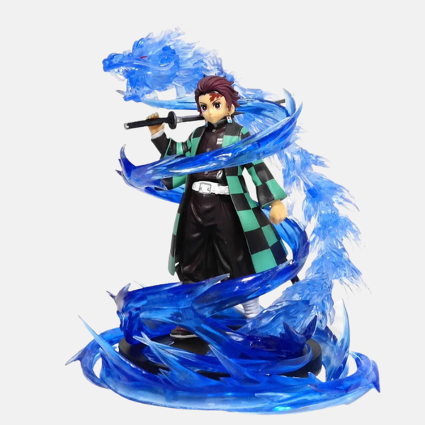 Figurine Tanjiro Dragon de Feu du Changement