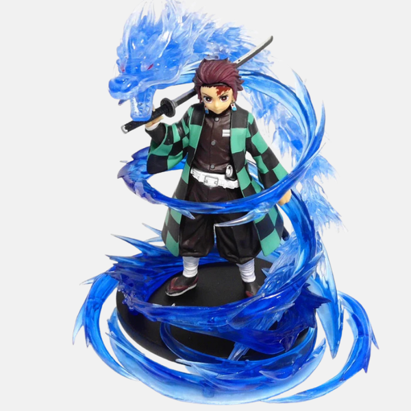 Figurine Tanjiro Dragon de Feu du Changement