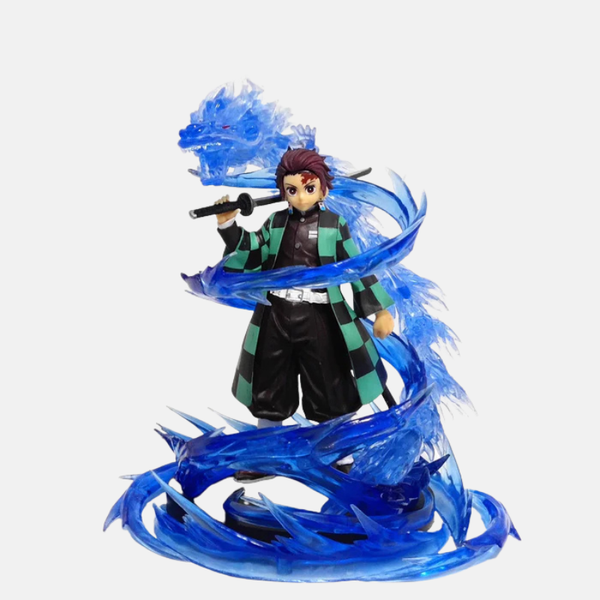 Figurine Tanjiro Dragon de Feu du Changement