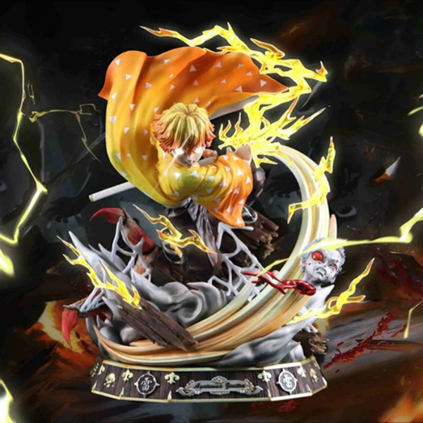 Figurine Zenitsu Foudre Fulgurante