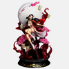 Figurine de Nezuko Kamado de Demon Slayer dans sa forme adulte éveillée, en pleine attaque.