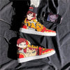 Vue arrière des baskets Gaara Kazekage, montrant les détails sur le talon de la chaussure.