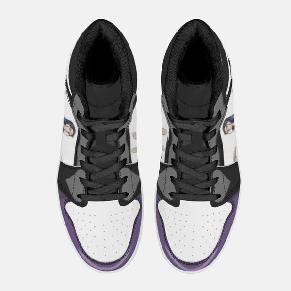 Vue arrière des baskets Nico Robin, montrant les détails sur le talon de la chaussure.