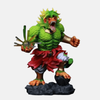 Figurine de Broly en mode Ozaru Légendaire (singe géant vert) de Dragon Ball Z, vue de face en posture de rage.