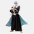 Figurine de Gin Ichimaru de Bleach, le Capitaine de la 3ème Division, en pose debout avec son sourire iconique et son haori de capitaine.