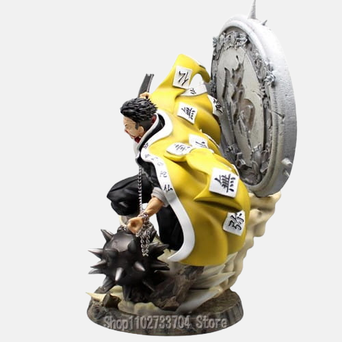 Vue de profil de la figurine Gyomei.