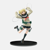 Figurine de Himiko Toga de My Hero Academia, en pose agile, brandissant son couteau avec un large sourire.