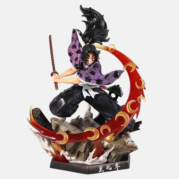 Vue de profil de la figurine Kokushibo