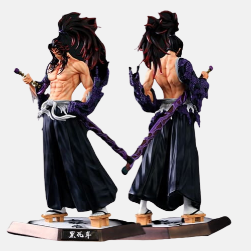 Vue de profil de Kokushibo