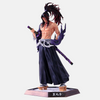 Figurine de Kokushibo, la Première Lune Supérieure de Demon Slayer, dans sa tenue de samouraï avec son katana.