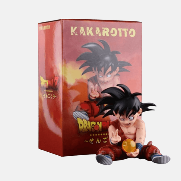 Figurine Krillin 14cm Dragon Ball Z - Pose de combat en tenue orange