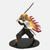 Figurine de Kyojuro Rengoku de la collection Vibration Star de Demon Slayer, dans une pose d'attaque dynamique.