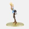 Vue arrière de la figurine de Lucy Heartfilia, montrant les détails de sa tenue et de sa coiffure.