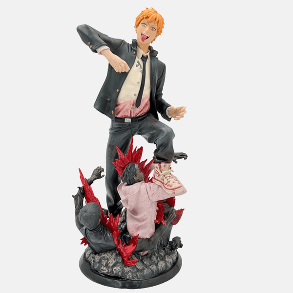 Figurine Makima 20cm Chainsaw Man - Pose d'autorité avec la main levée