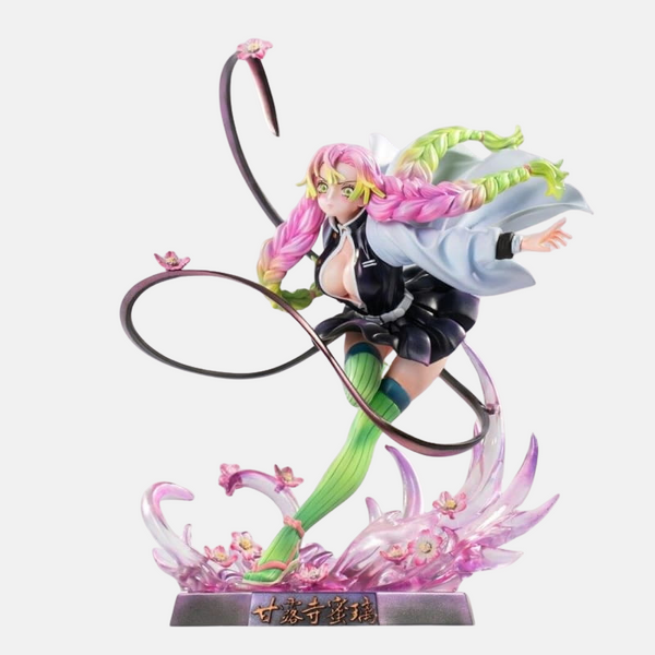 Vue de profil de la figurine de Mitsuri