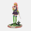 Figurine de Mitsuri Kanroji, le Pilier de l'Amour de Demon Slayer, dans sa pose de Pilier officielle, main sur son sabre.