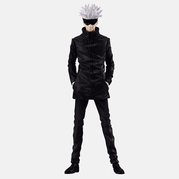 Figurine Satoru Gojo 20cm Jujutsu Kaisen - Pose décontractée avec bandeau noir