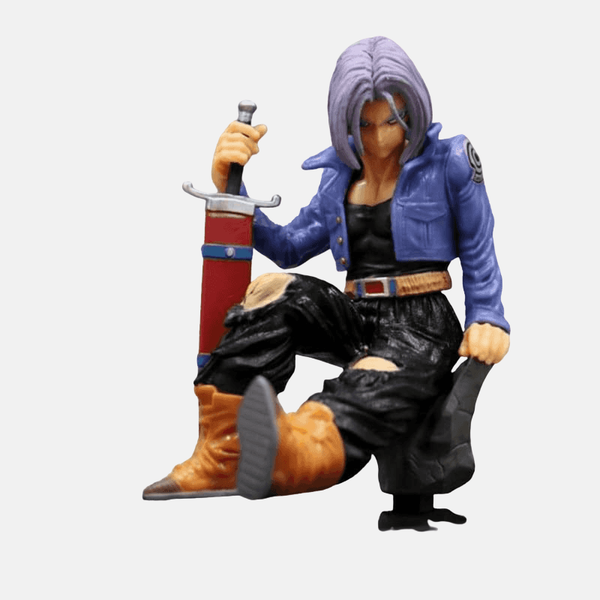 Figurine Trunks Super Saiyan 27cm avec épée à la main - Pose de combat