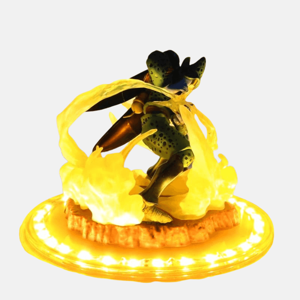 Figurine Vegeta SSJ Blue - Vue de profil accentuant l'armure et la chevelure bleue