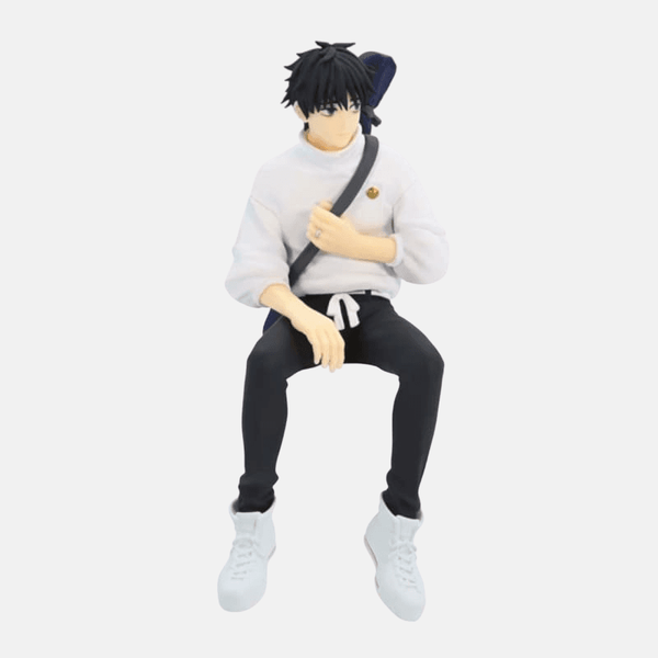 Figurine Yuta Okkotsu 19cm Jujutsu Kaisen 0 - Pose debout en uniforme blanc
