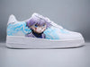 Baskets blanches Hunter X Hunter avec Killua Zoldyck en vue latérale gauche