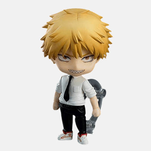 Mini-figurine Nendoroid Denji 10cm Chainsaw Man - Pose debout avec sourire