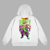 Sweat Broly Super Saiyan, version blanche avec illustration de Broly en pleine puissance, univers Dragon Ball Super