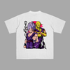 T-shirt Gohan Beast et Piccolo Orange, version blanche avec illustration des deux guerriers en pleine puissance, univers Dragon Ball Super