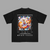 T-shirt Luffy Gear 5, version noire avec illustration de la transformation ultime de Luffy, univers One Piece