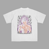 T-shirt Vegeta Aura Maléfique blanc avec design premium de Vegeta Dragon Ball