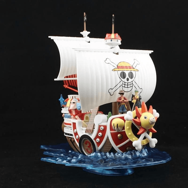 maquette de bateau One Piece, vue complète et détaillée