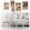 Posters One Piece encadrés avec fauteuil design