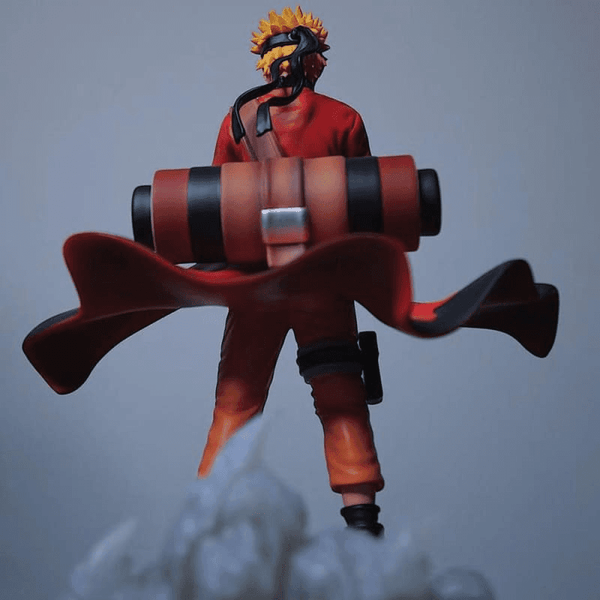Résine Naruto Shippuden, vue latérale du personnage