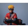Naruto en mode ermite avec expression sérieuse, vue frontale