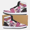 Vue arrière des baskets Black Goku, montrant les détails sur le talon de la chaussure.