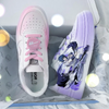 Baskets Tobi (Obito Uchiwa) de Naruto portées, montrant leur style streetwear et leur coupe.