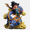 Figurine diorama Son Goku enfant sur Shenron 15cm - Début de Dragon Ball Z