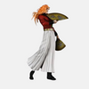 Vue de profil de la figurine Doma.