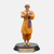 Figurine de Nam, le guerrier du 21e Tenkaichi Budokai (Dragon Ball), en posture de prière, vue de face.