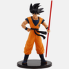Figurine Goku Classique - Vue de profil accentuant la tenue d'entraînement orange