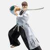 Vue de profil de la figurine de Sōsuke Aizen.