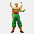 Figurine de Ten Shin Han (Dragon Ball Z), vue de face, torse nu avec son pantalon vert.