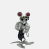 Vue de profil d'une Souris Shinobi musclée.