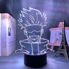 Lampe LED blanche Gojo vue de face, décor Paris miniature