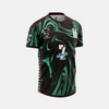 Vue de dos du maillot de foot de Tanjiro Kamado, montrant son nom et son numéro de joueur.